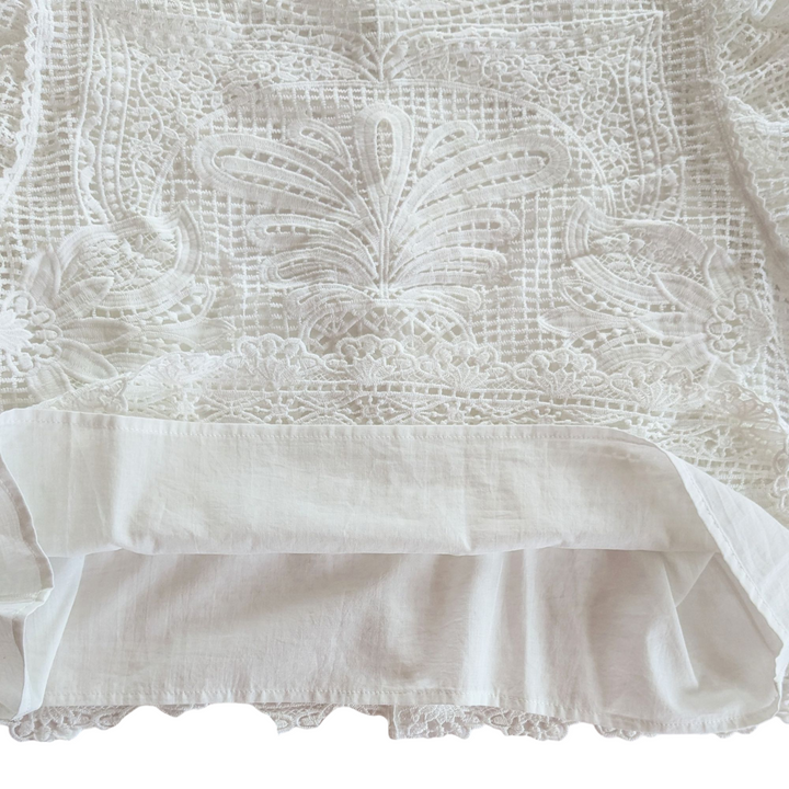 FARM Rio Guipire Lace Top Size Large