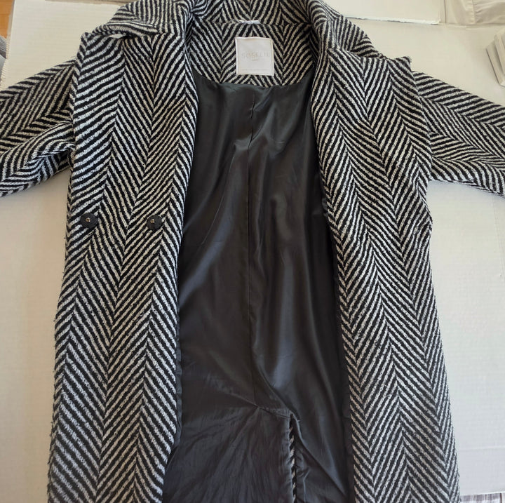 Soskind Wool Blend Midi Coat Size Large