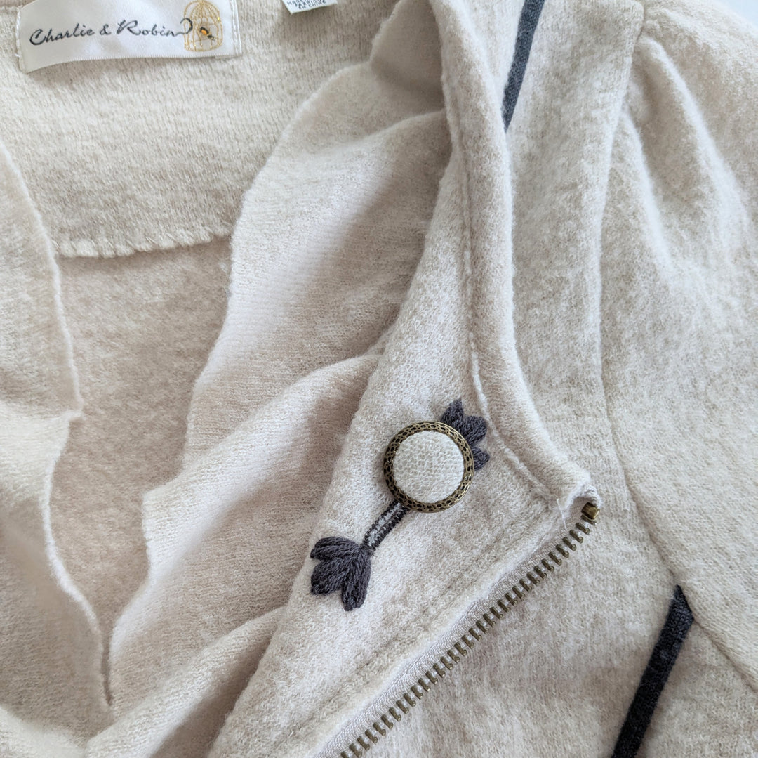 Charlie & Robin Wool Cardigan Size Small