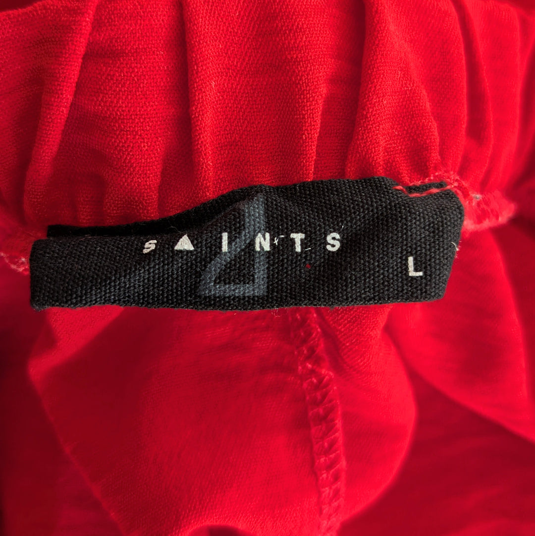 21 Saints Red Mini skirt Size Large