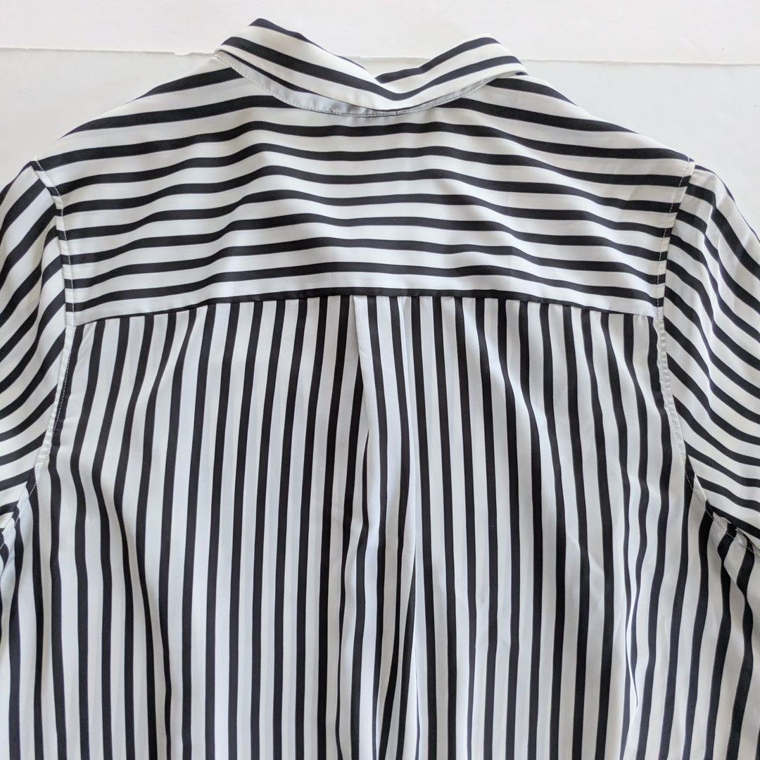 Rebel Striped Button Up Shirt Size 3X