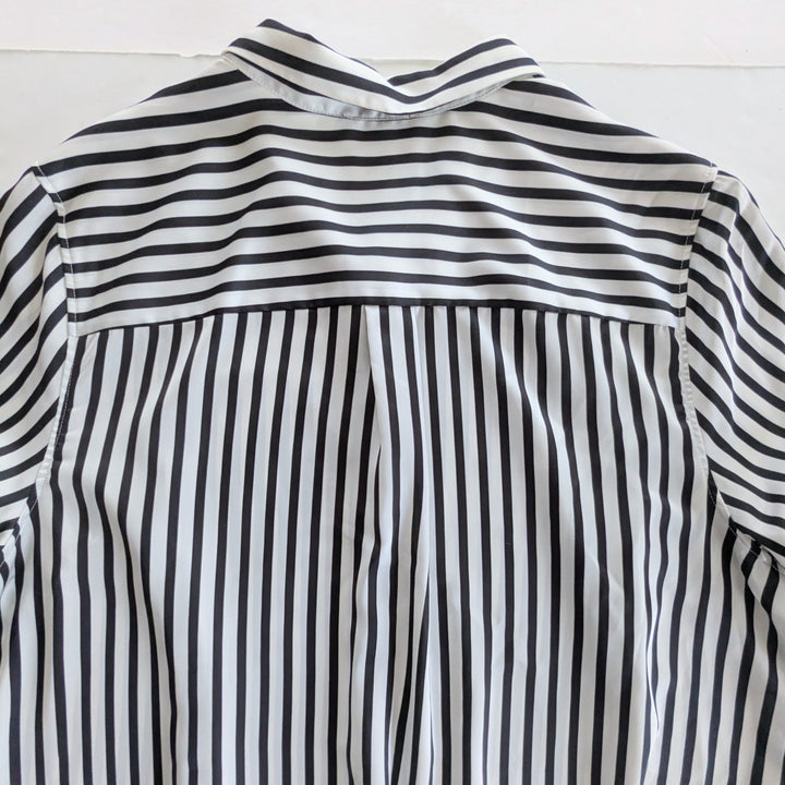 Rebel Striped Button Up Shirt Size 3X