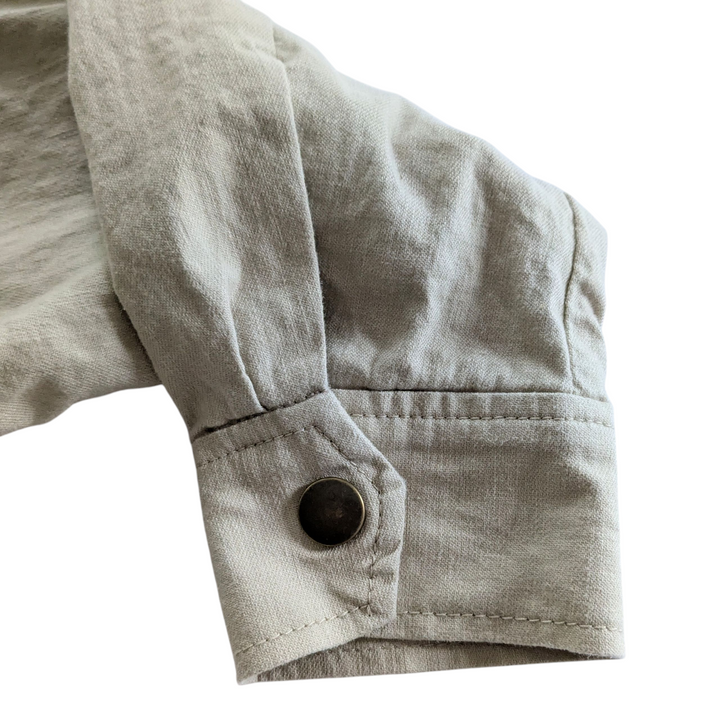 Banana Republic Factory Linen Blend Jacket Size Small Petite