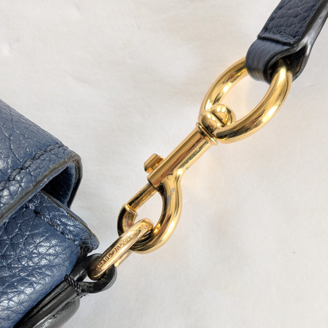 Marc Jacobs Navy Leather Crossbody