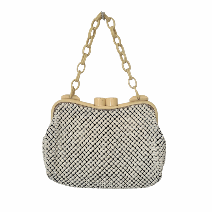 Whiting & Davis Mesh Bag with Bakelite Frame