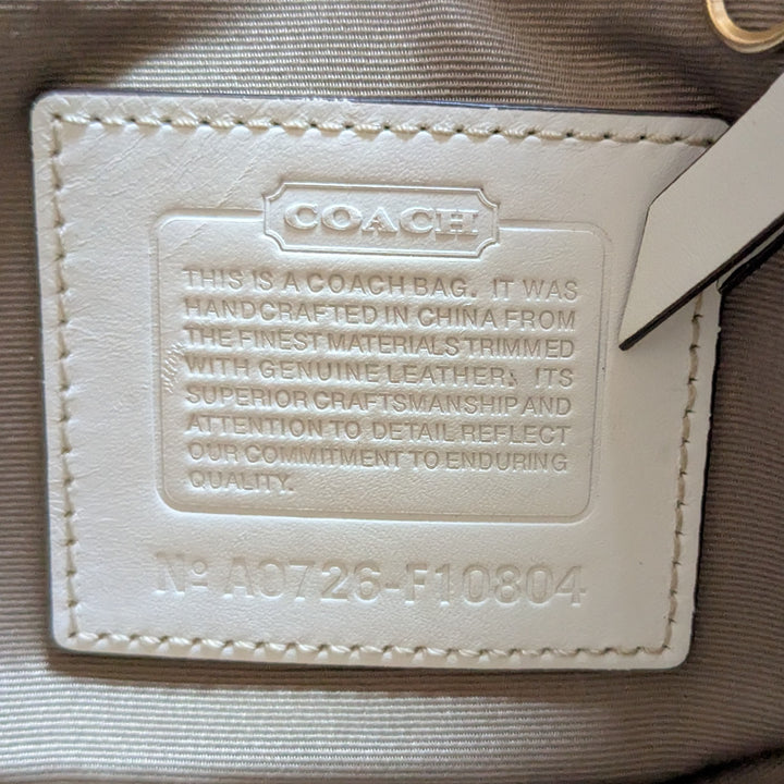 Coach Hampton Scribble Signature Mini Tote 10804