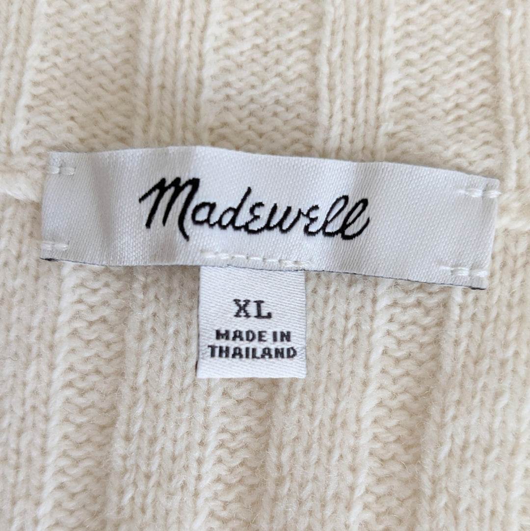 Madewell Cream Cardigan Size XL
