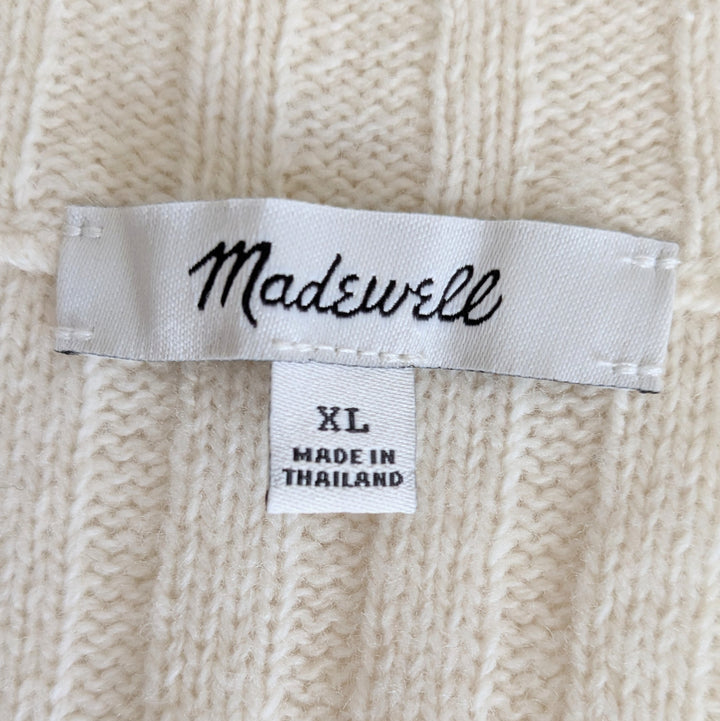 Madewell Cream Cardigan Size XL