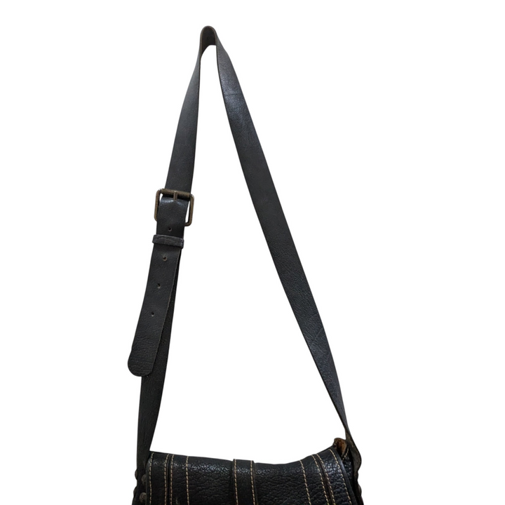 Patricia Nash Leather Saddle Bag