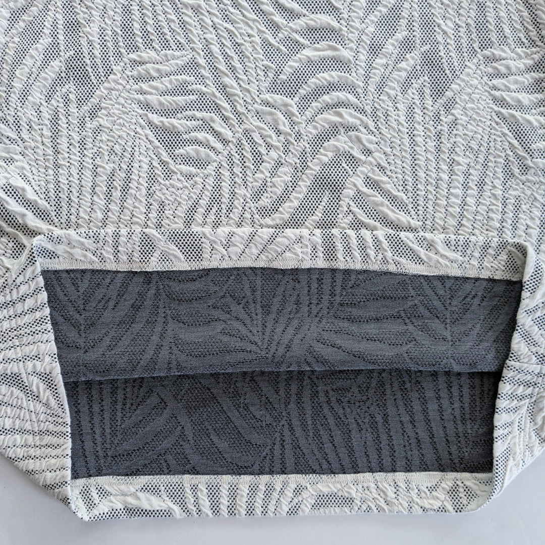 Akris Punto Palm Print Top Size XL
