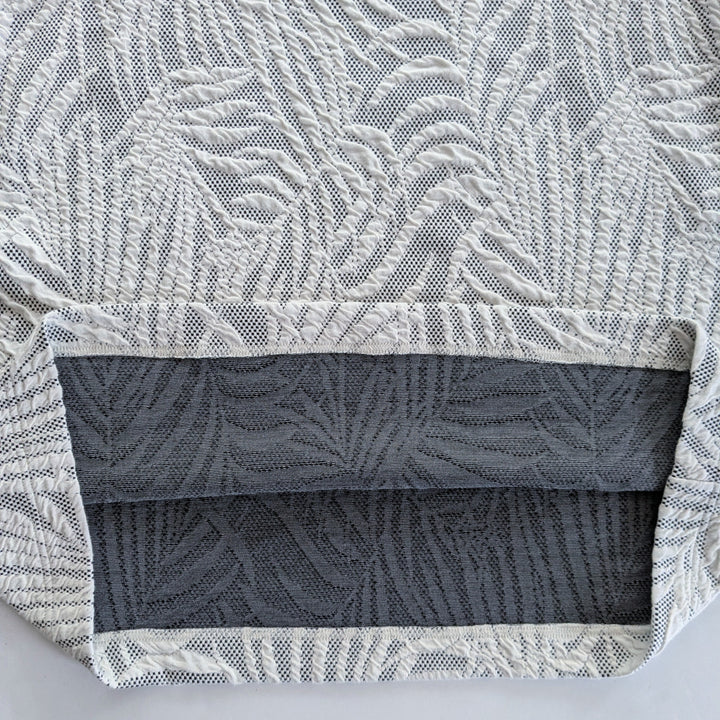 Akris Punto Palm Print Top Size XL