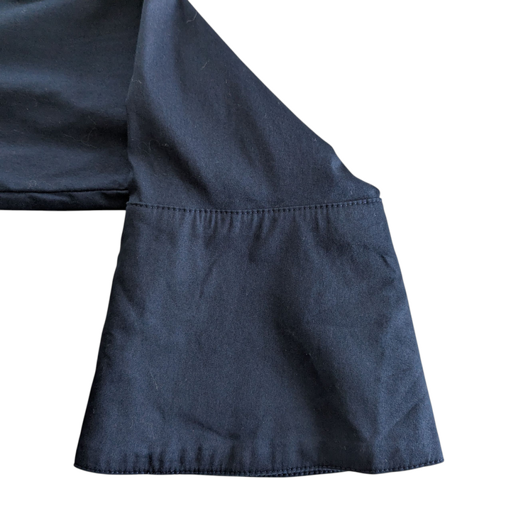 White House Black Market Navy Shirt Size 10
