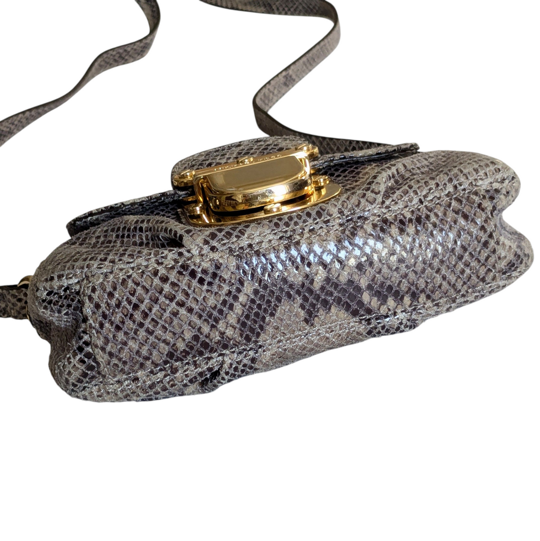 MICHAEL Michael Kors Charlton Snakeskin Crossbody