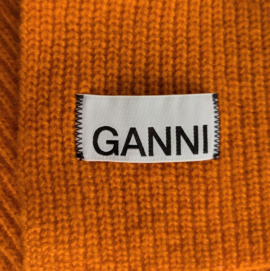 Ganni Wool Blend Scarf