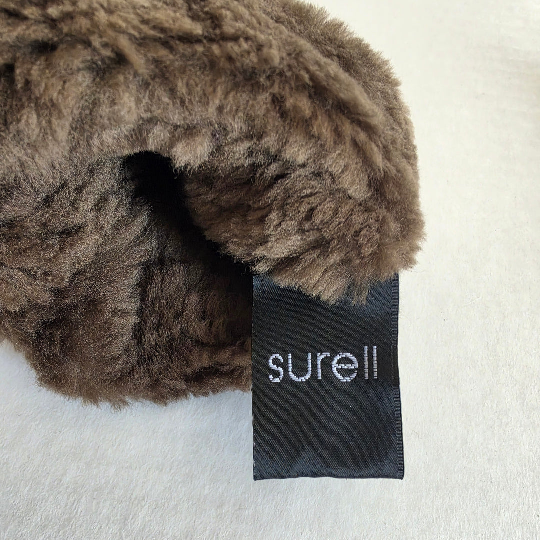 Surell Shearling Gloves Size Large