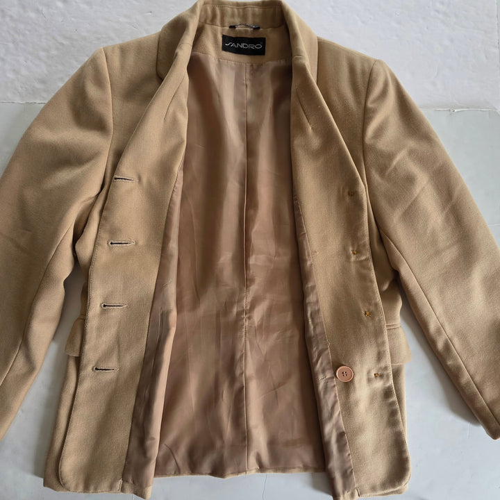 Sandro Wool Blazer Size 10P
