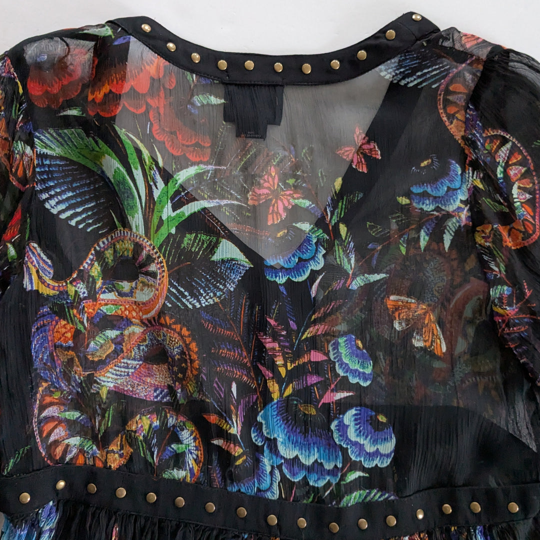 Anthropologie Maeve Sheer Top Size 0