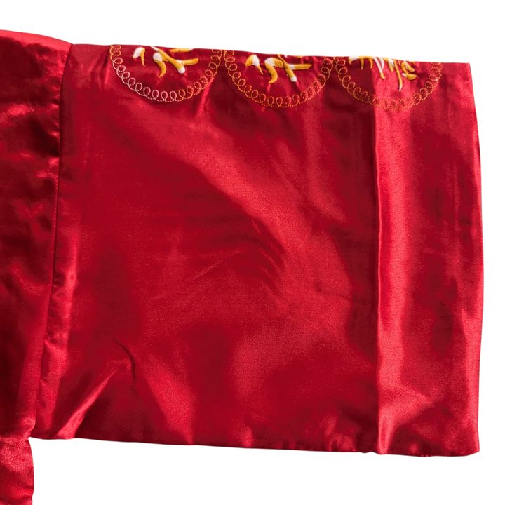 Chinese Satin Long Kimono O/S