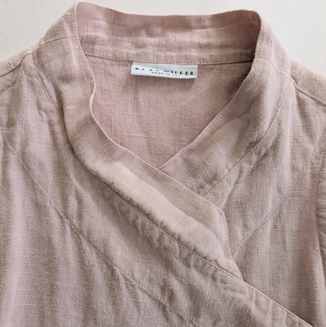 Bryn Walker Linen Wrap Vest Size XS