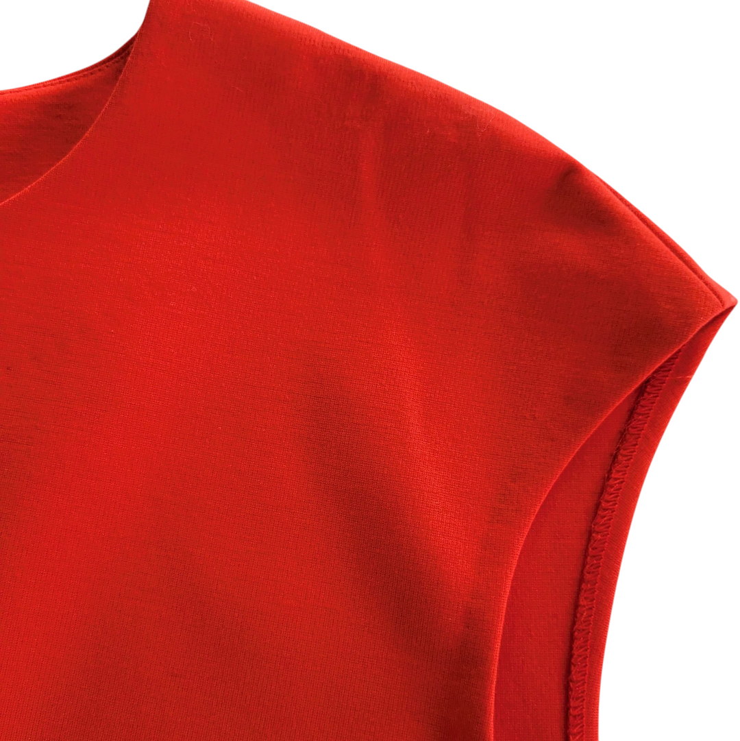 Lafayette 148 Orange Sheath Dress Size 12 NWT
