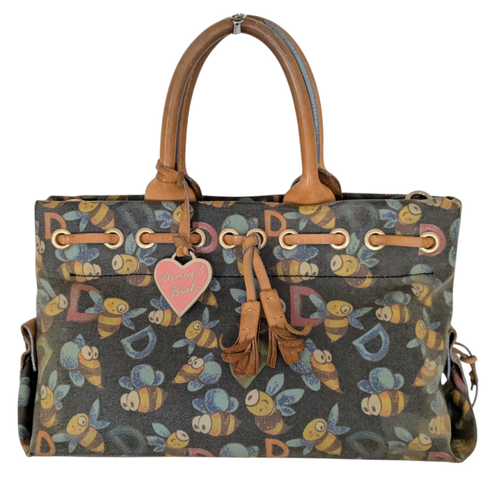 Dooney & Bourke Bumble Bee Print Satchel