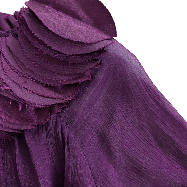 Peppe Peluso Purple Cocktail Dress Size Medium