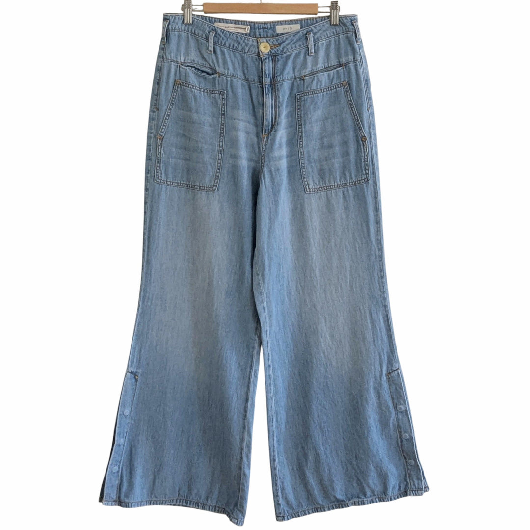 Anthropologie Pilcro Wide Leg Jeans Size 31