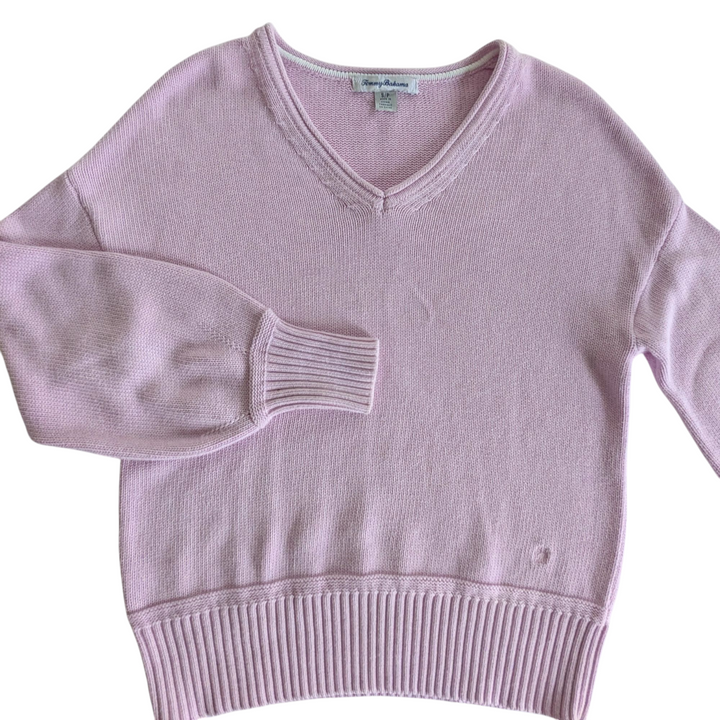 Tommy Bahama Lilac Cotton Sweater Size Small