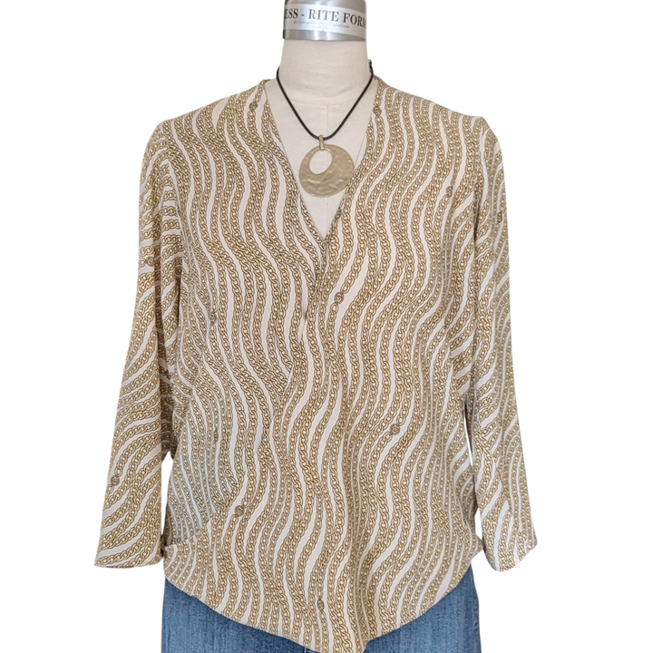 MICHAEL Michael Kors Blouse Size Large