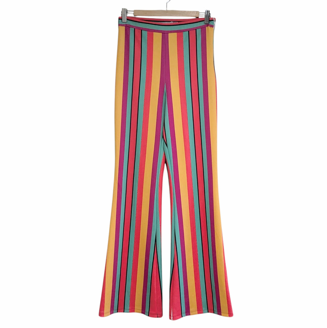 A Calin for Flying Tomato Striped Pants Size Medium
