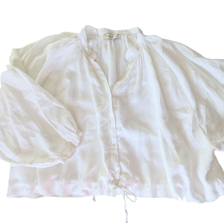 Kerri Rosenthal Honey Peasant Top Size XL