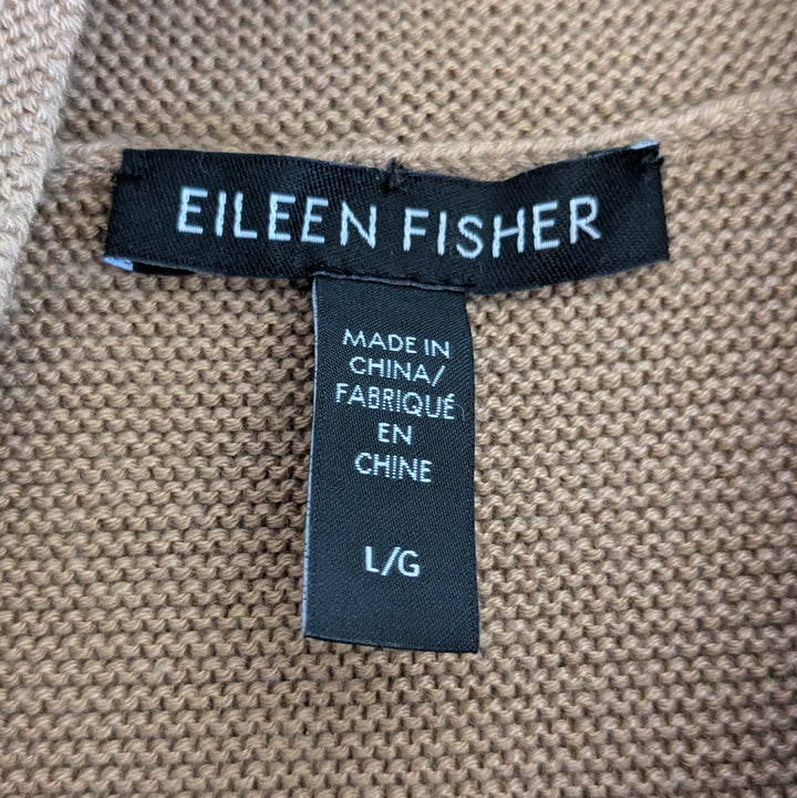 Eileen Fisher Mock Turtleneck Size Large