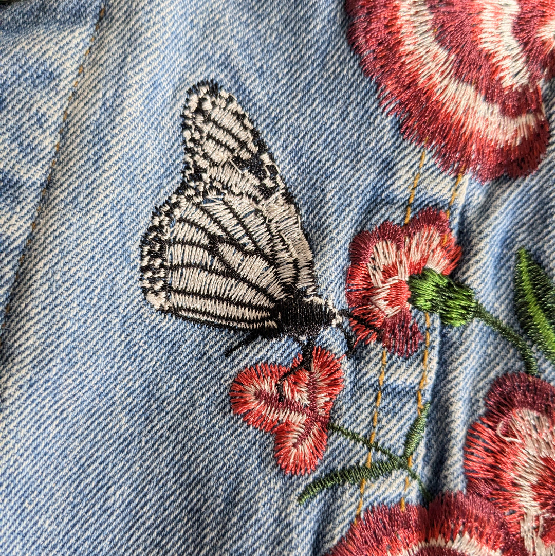 Carmar Embroidered Denim Jacket