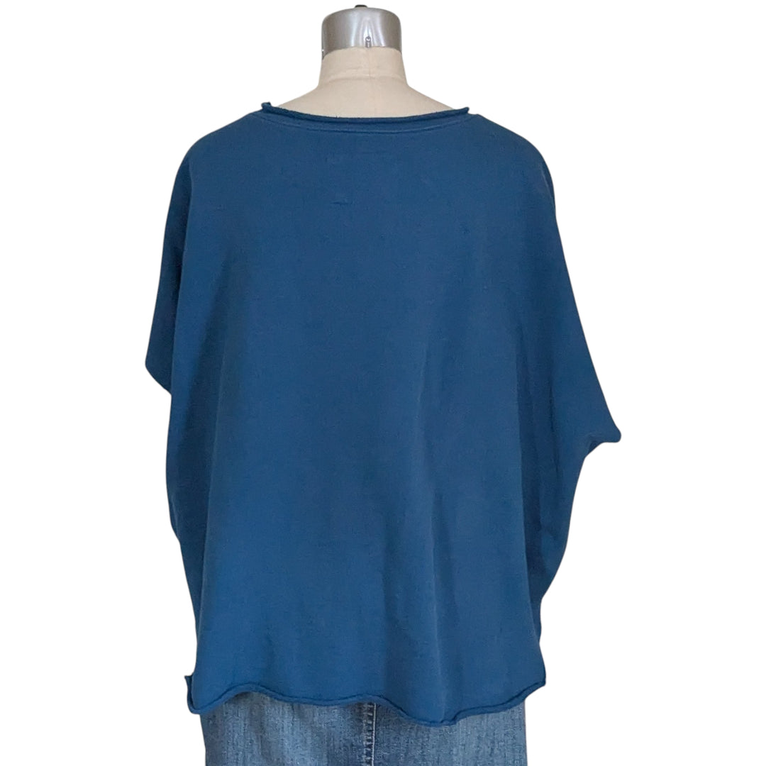 Frank & Eileen Teal Top One Size