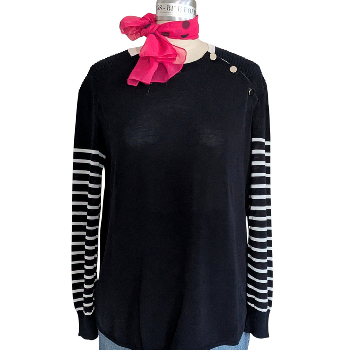 Les Copains Cotton Sweater Size 48/12