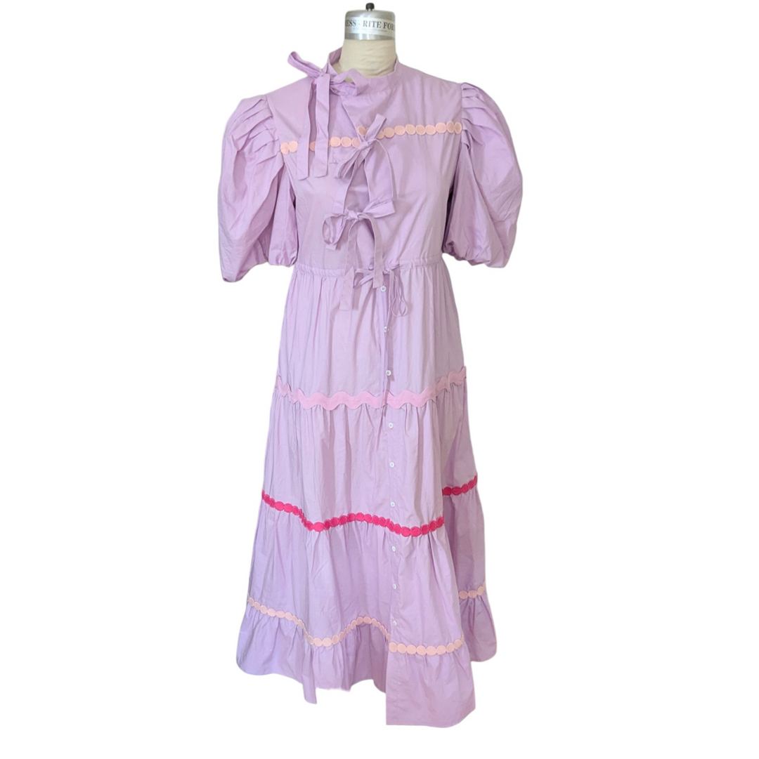 Celia B Tyra Tiered Maxi Dress Size XL