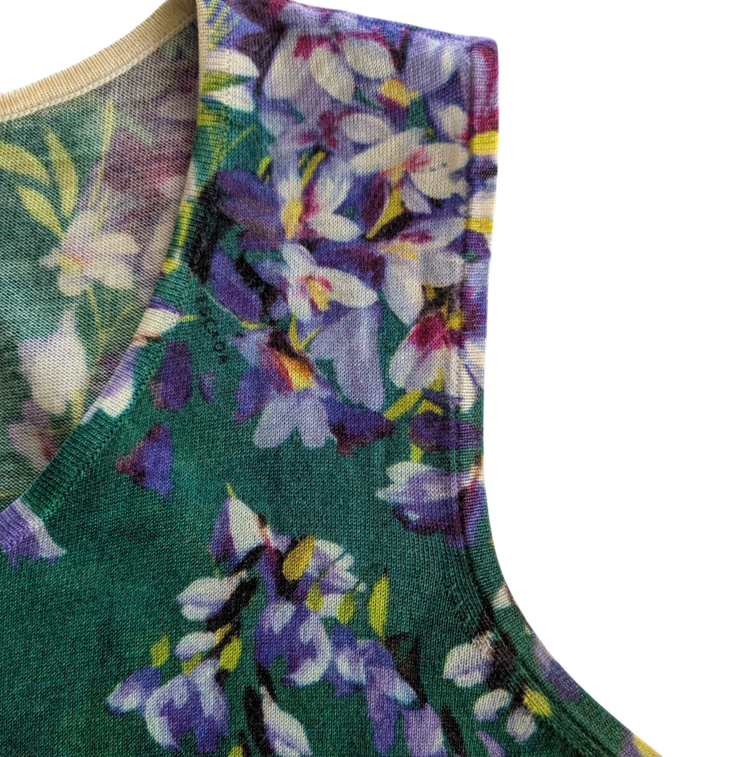 Escada Sleeveless Sweater Size Medium