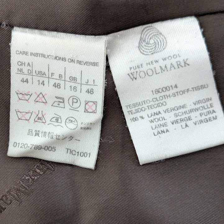 MaxMara Long Wool Coat Size 14