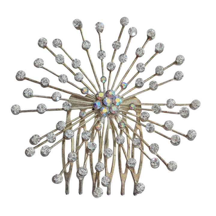 Rhinestone Hair Comb