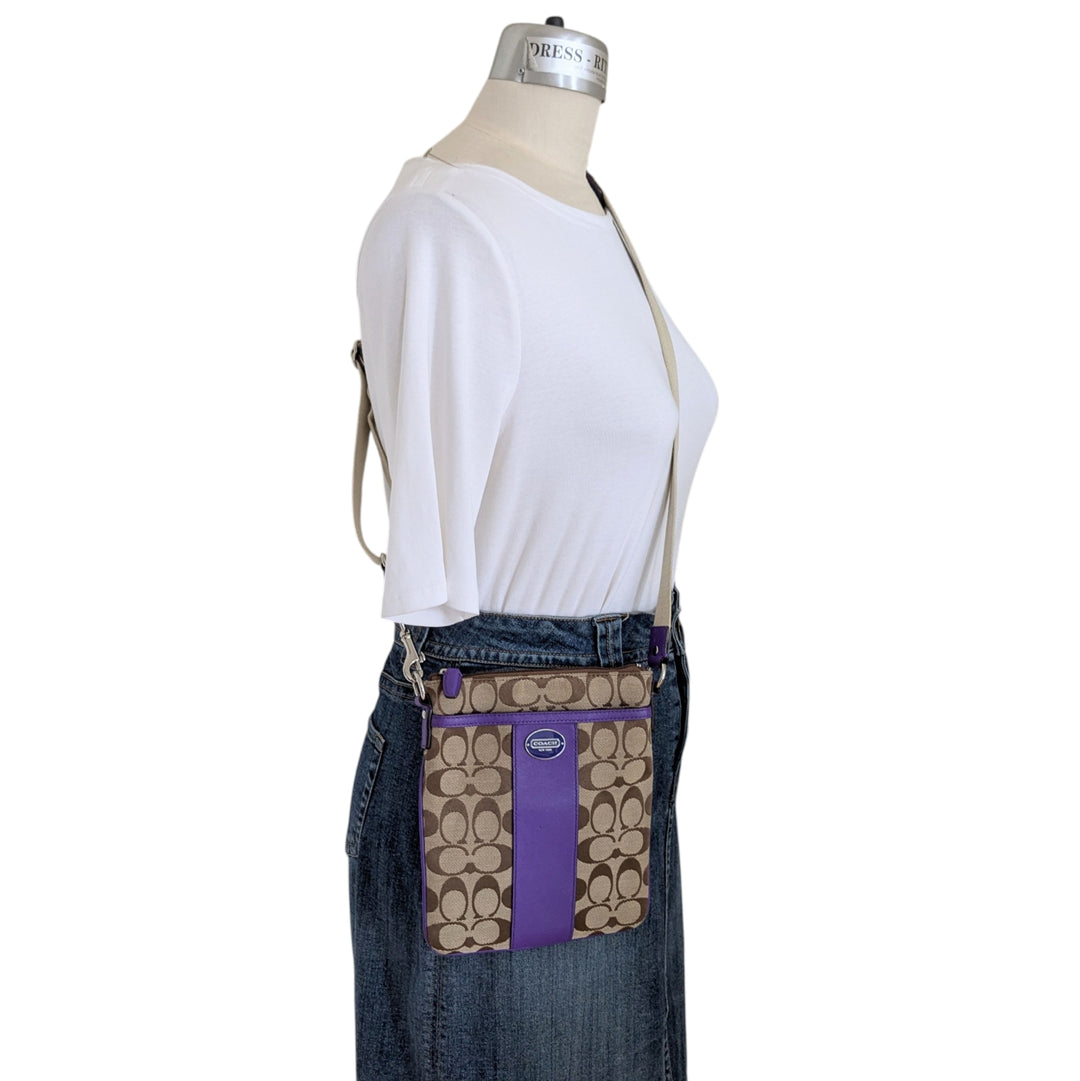 Coach Signature Logo Crossbody