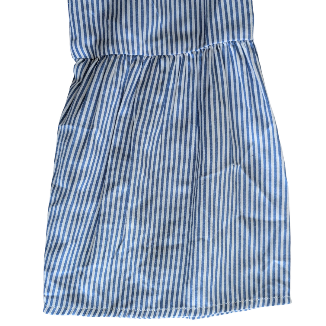 Boden Ticking Stripe Shirt Size 8