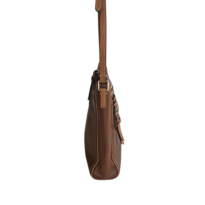 Dooney & Bourke Brown Leather Crossbody