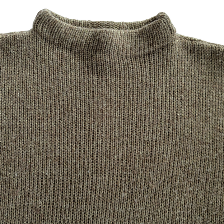 Club Monaco Metallic Gold Sweater Size Medium