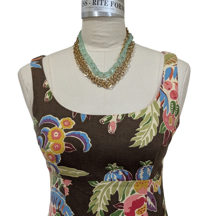 Talbots Floral Sheath Dress Size 6