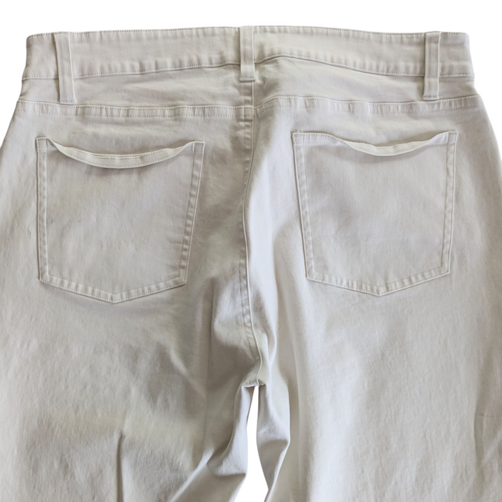 Eileen Fisher White Jeans Size 8