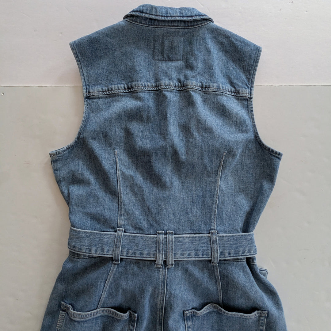 Paige Kelsee Denim Dress Size 10 NWT