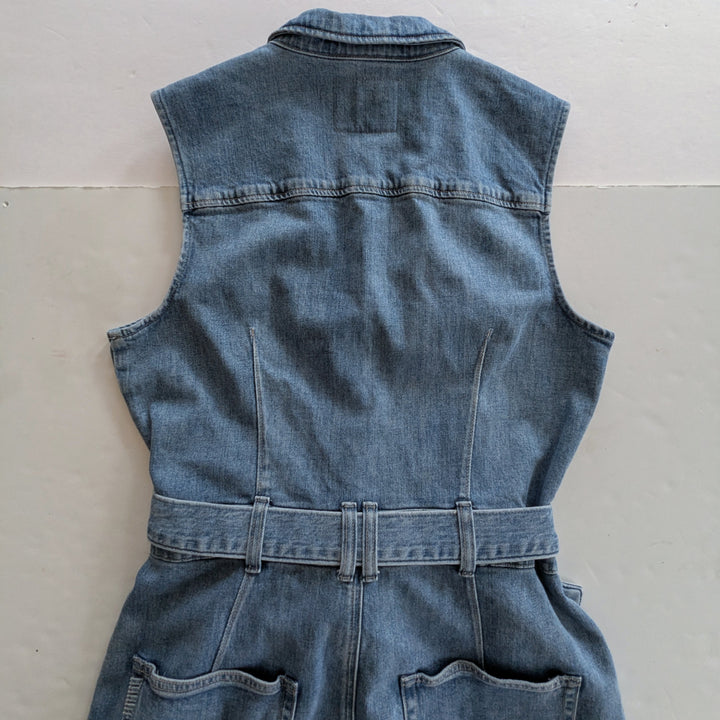 Paige Kelsee Denim Dress Size 10 NWT