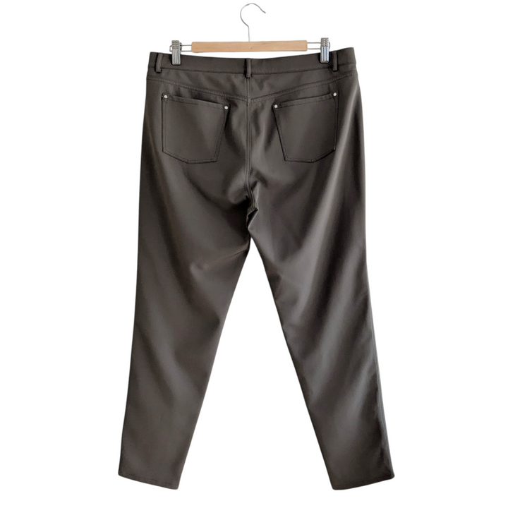 Lafayette 148 Olive Mercer Pants Size 14
