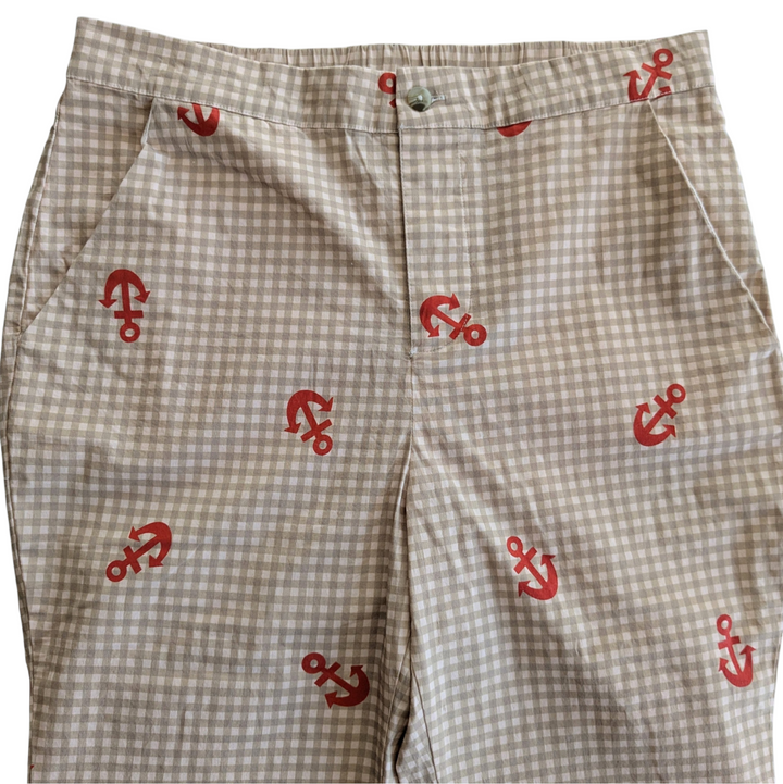 Anthropologie Celedine Cropped Pants Size Medium