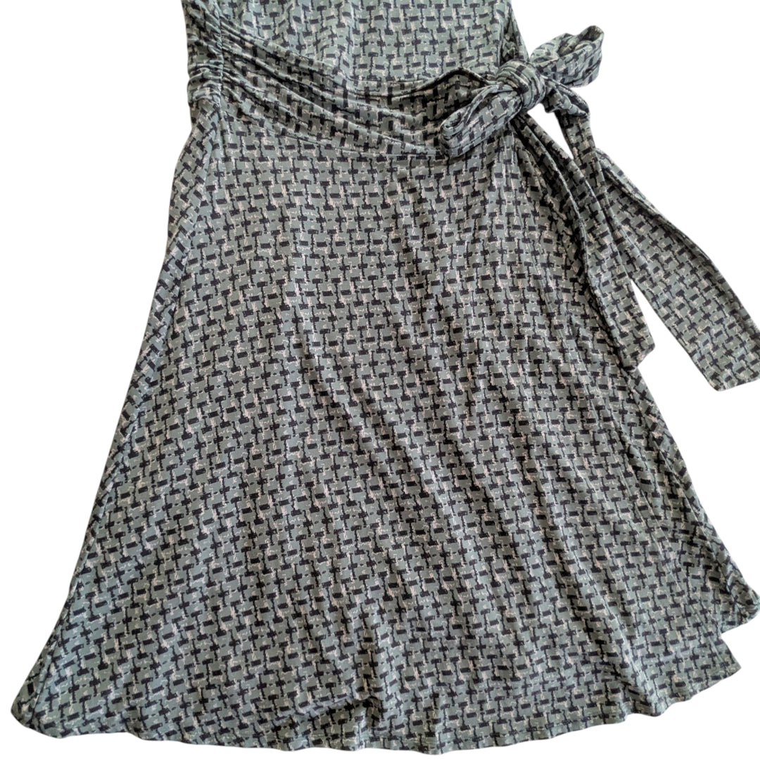 Boden Knit Faux Wrap Dress Size 8